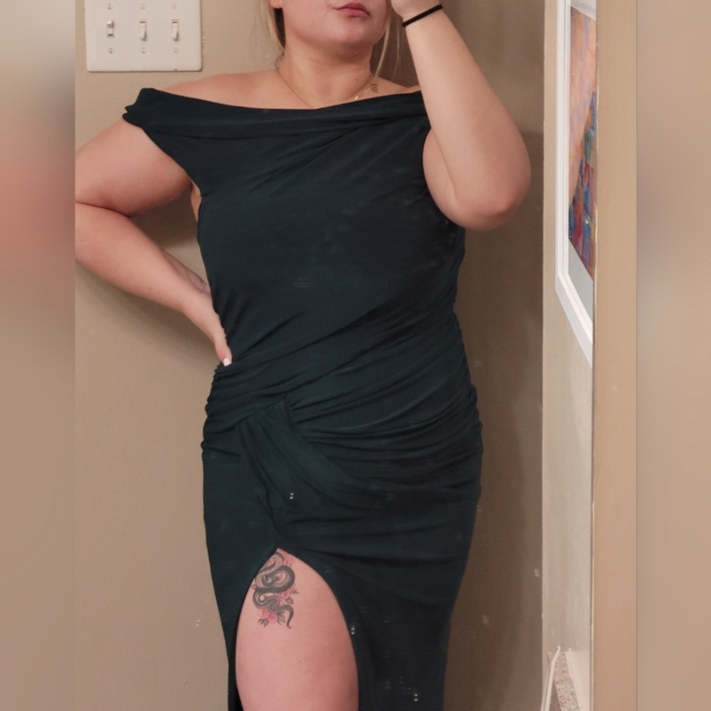 Windsor Green Formal Dress